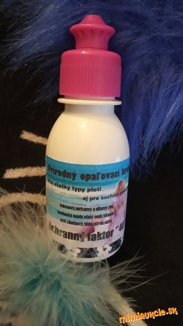 Prírodný opaľovací krém 100ml 40F