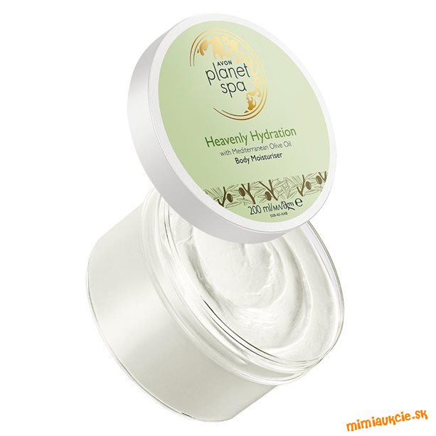 Hydratačný telový krém s olivovým olejom -200ml