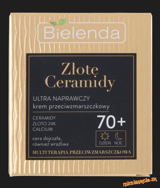ZLATE CERAMIDY…denný a nočný pleťový krém proti vráskam 70r.+…..50 ml