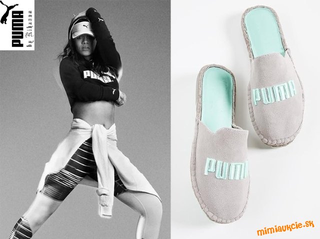Damske slapky PUMA & Rihanna !!! Nove s krabicou !!! Velkost 37 !!! VASA CENA