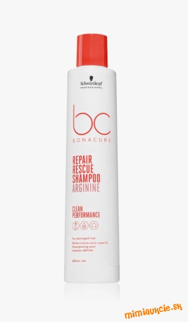 ❤️ Schwarzkopf Professional BC Bonacure Repair Rescue šampón pre suché a poškodené vlasy 250ml ❤️