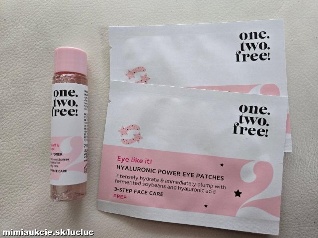 One.Two.Free! Hyaluronic Power Eye Patches 2x + pletova voda 25ml