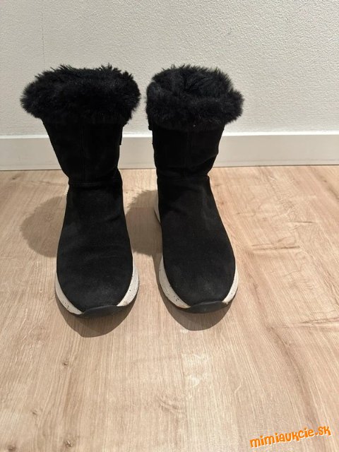 Originálne zimné členkové topánky GEOX AMPHIBIOX (veľkosť 40) — Maximálna ochrana!