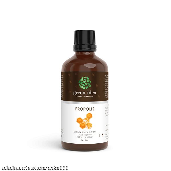 *** Propolis tinktúra - kvapky 50 ml *** -  obranyschopnosť, bolesť v krku, dutina ústna...