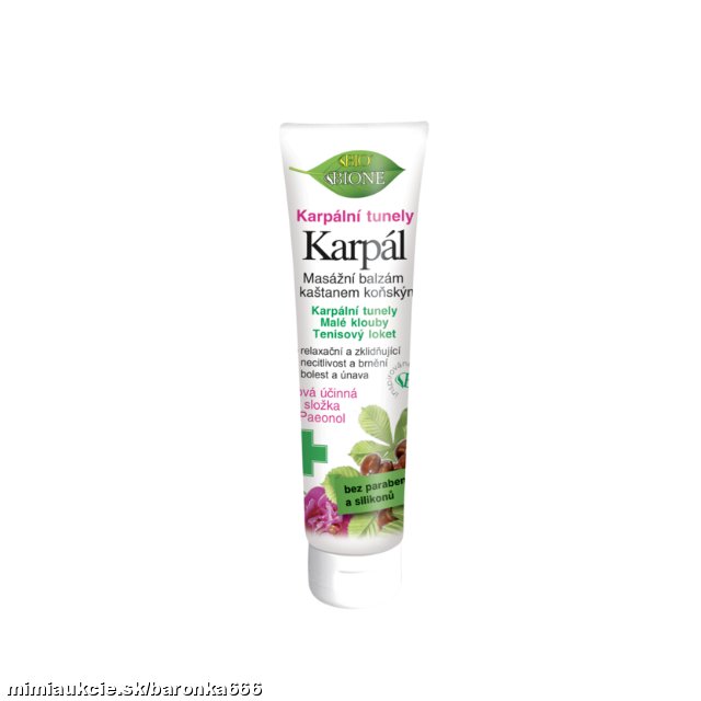 +++BC BIO Bylinný balzam Karpálne tunely Paeonol + Pagaštan konský 100 ml+++