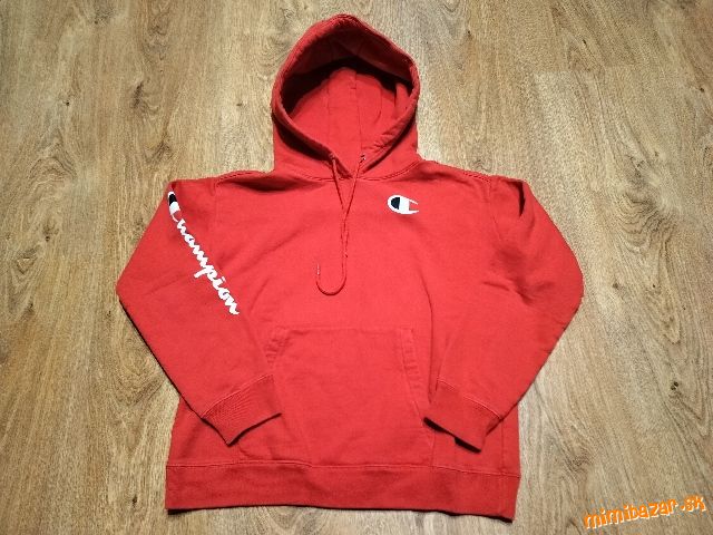 Červená mikina Champion