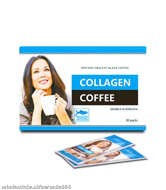 ***Kolagénová káva***-30 ks - výživa pre Vašu pokožku, vlasy a nechty....
