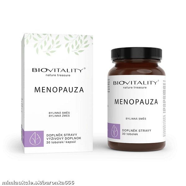 ***MENOPAUZA -kapsuly***-bylinná zmes na podporu hormonálnej rovnováhy, úľava od návalov tepla