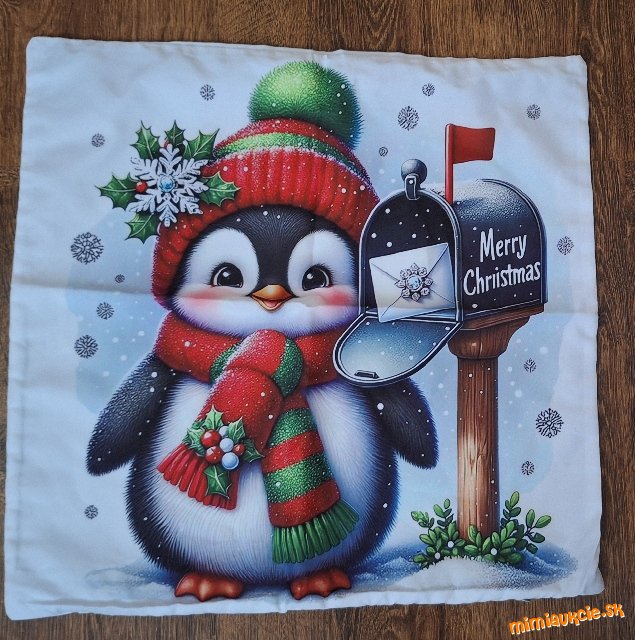 *** obliecka na vankúšik 45x 45cm*** TUČNIAČIK***