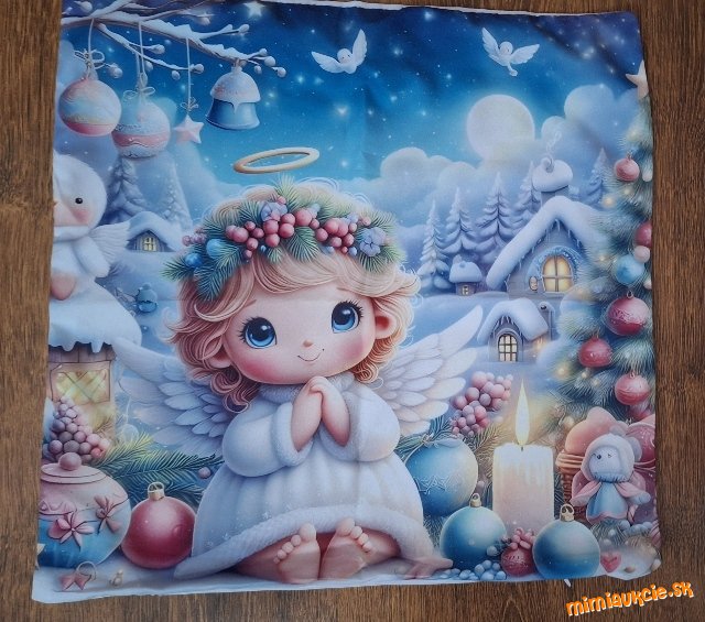 *** obliéčka na vankúšik 45x 45cm*** ANJELIK***