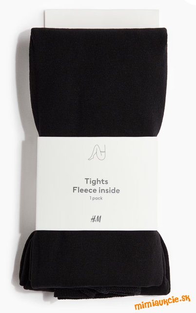 Flisove pancuchove nohavice - novinka H&M - v predajni 14,99eur