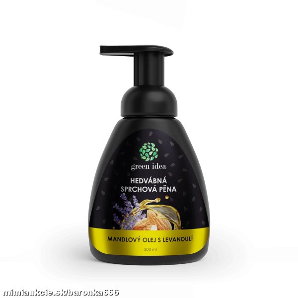 *** Hodvábna  sprchová  pena - mandľový olej s levanduĺou *** - &#34; NOVINKA &#34;