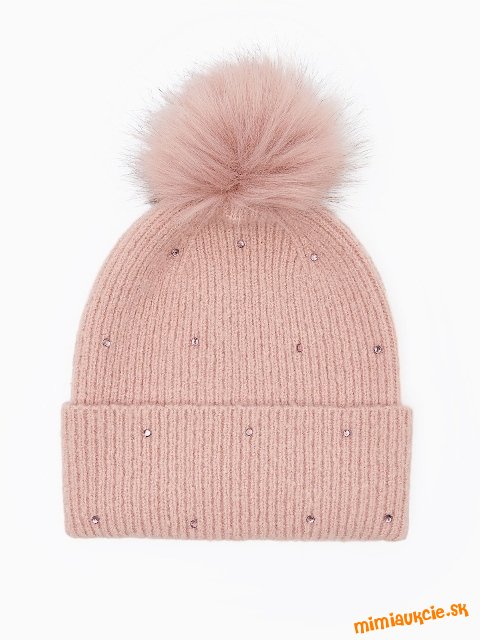 °°°°°Krasna damska upletova ciapka s kamienkami°°°°