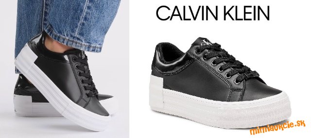 Damske sneakery CALVIN KLEIN !!! Nove s visackou !!! POVODNA CENA 119,90 EUR