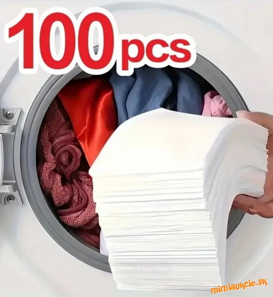 *** obrúsky proti zafarbeniu prádla 100ks***