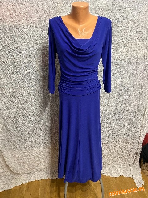 nádherné parížsko modré šaty Heather Valley