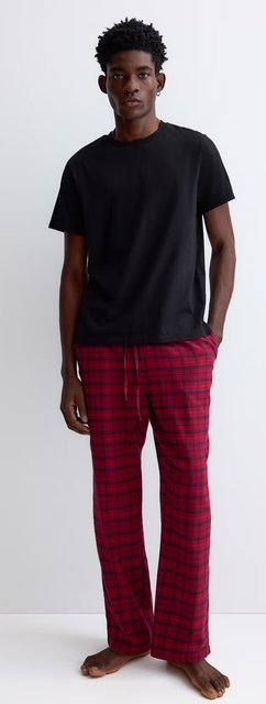 Flanelove pyzamove nohavice - nova kolekcia H&M - v predajni 24,99eur