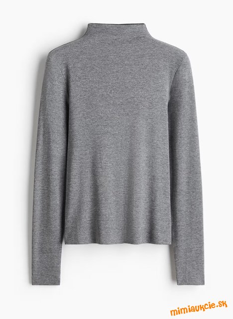 Top so stojacikom - novinka H&M - v prpdajni 12,99eur