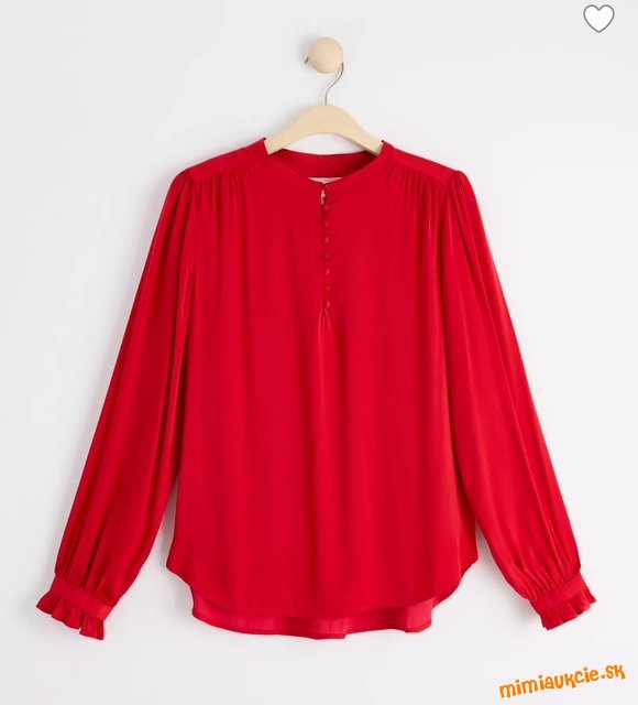 Nadherna satenova bluzka  - Lindex 34,99eur