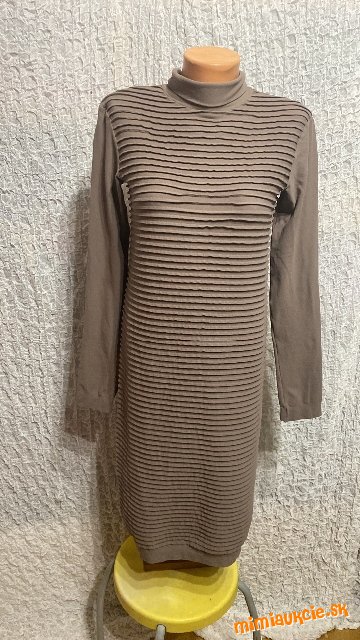 béžové formovacie bezšvové šaty Gatta