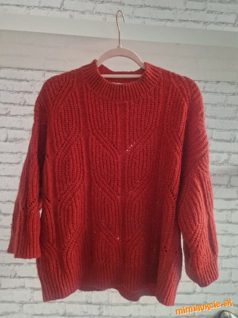Nadherny kvalitny sveter v uzasnej farbe, Ako novy