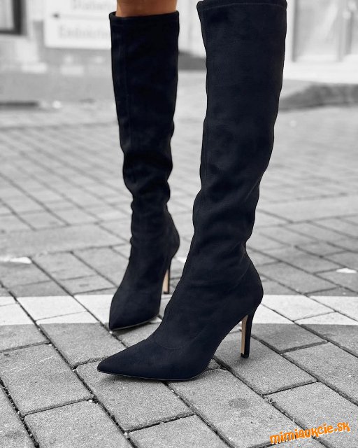 MADE IN ITALY - dámske čižmy nad kolená, PC 89€