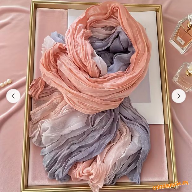 Krásny viacfarebný šál