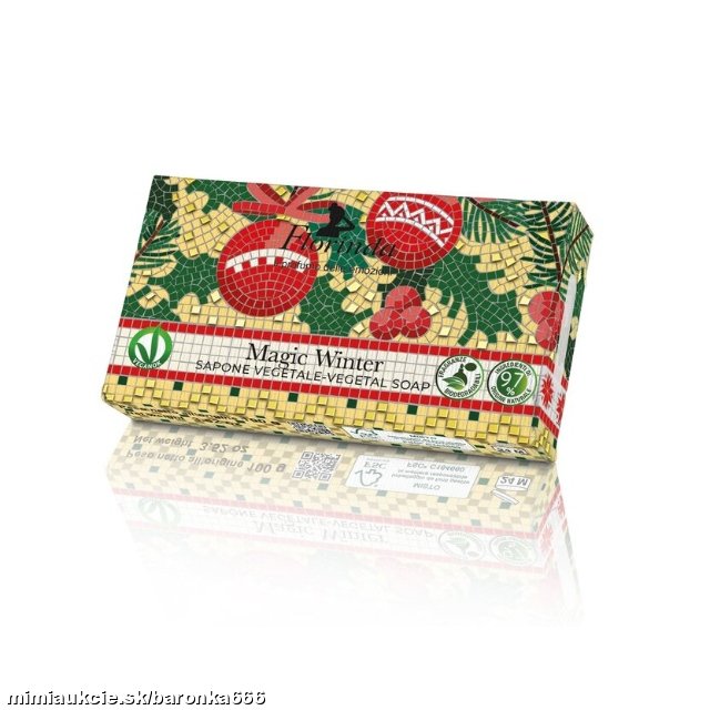+++ Mydlo Florinda Vianoce Mosaico Magic Winter 100 g Čarovná zima +++