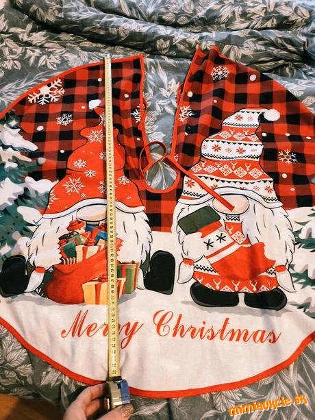 Vianočná sukňa/ obrus pod stromček