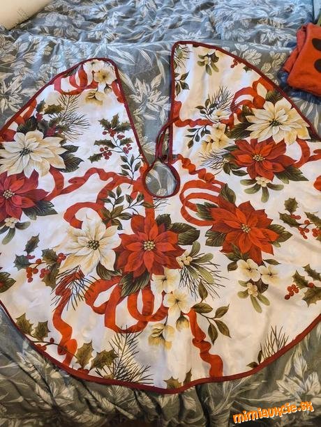 Vianočná sukňa/ obrus pod stromček