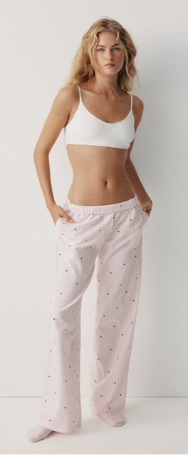 Bavlnene pyzamove nohavice  - prave dorazilo H&M - v predajni 19,99eur