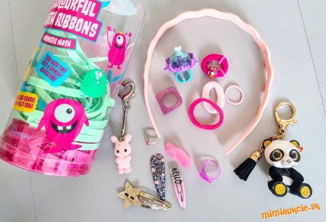 Sponky, prívesky, prstienky... pre malú parádnicu!