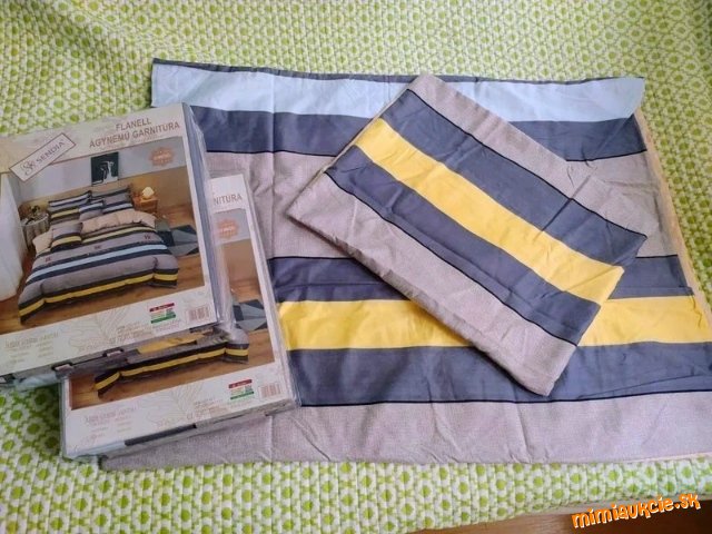 Nová posteľná bielizen 6 ks