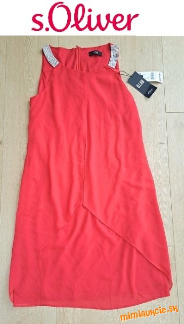 Luxusne saty s. Oliver !!! Nove s visackou !!! POVODNA CENA 129,99 EUR