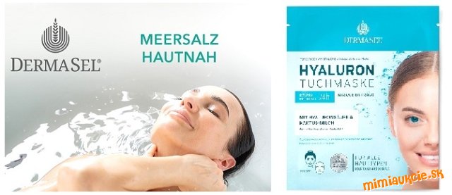 Maska DERMASEL s kyselinou hyauronovou !!! Nova !!! VASA CENA