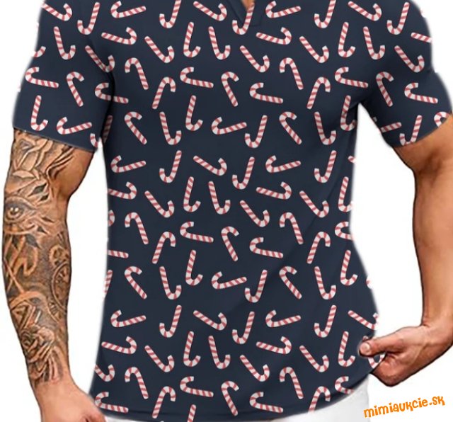 Pánske tričko  Merry Christmas XL