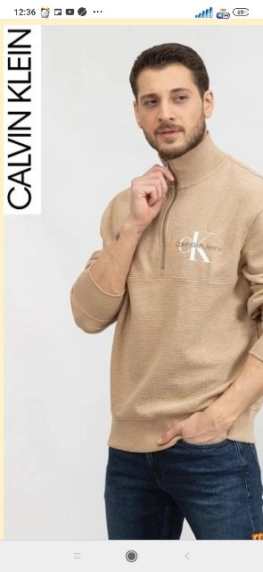 Calvin Klein pánska mikina č. M