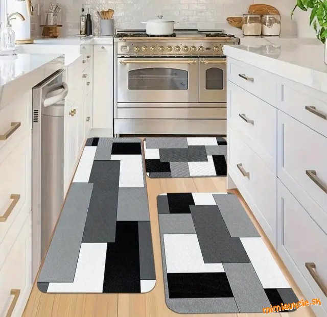 *** 3 set mäkkých koberčekov***chodba* kúpelňa* kuchyňa***