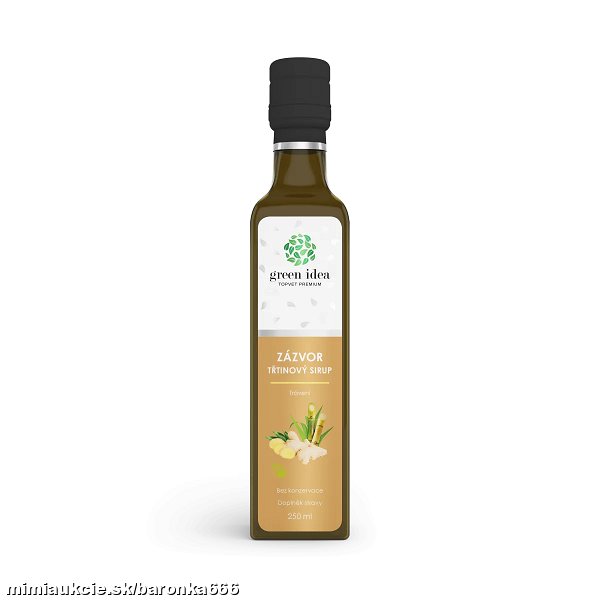 *** Zázvor sirup - trstinový *** - 250 ml - nielen na lepšie trávenie...