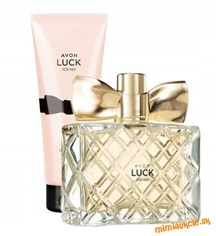 Sada kozmetických prípravkov LUCK Dámsky parfém Luck 50 ml EDP+ Telové mieko 125ml
