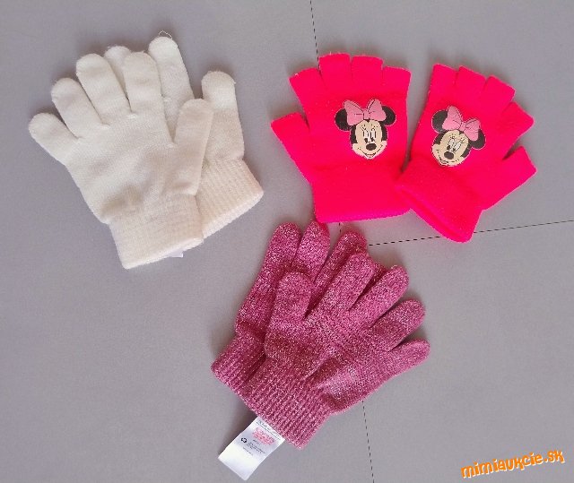 Dievčenské rukavice