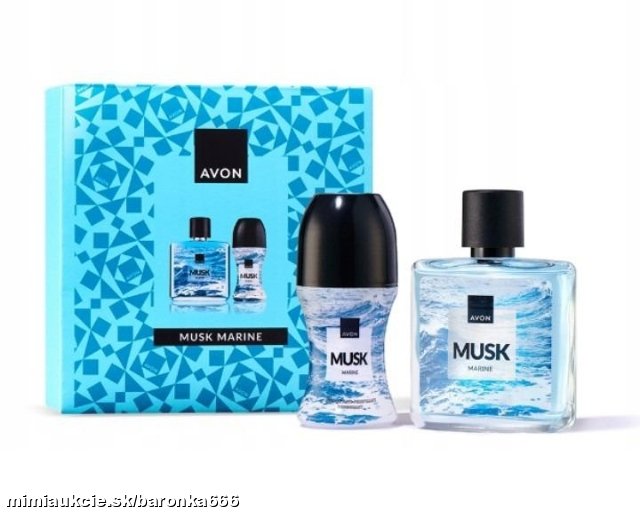 *** SET Musk Marine EDT *** - 2 ks - "povianočný výpredaj " - bežne od 15,99 EUR...