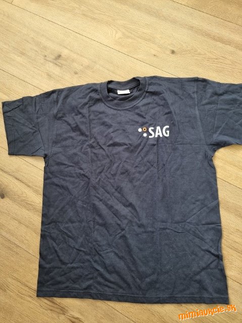 nové  modré pánske tričko L