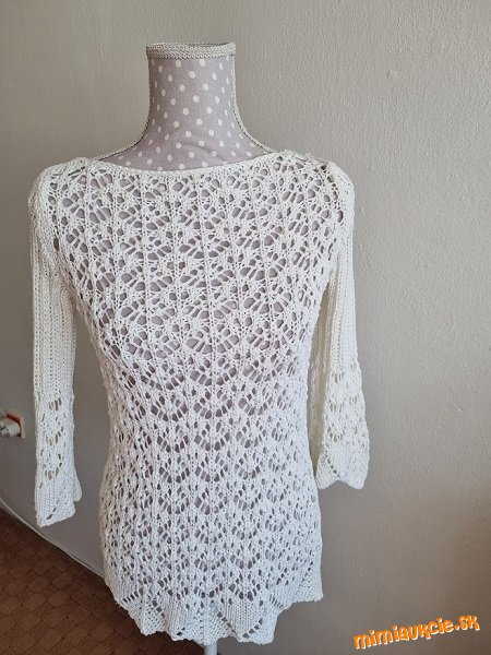 nový biely krajkový top Pimkie veľ. M