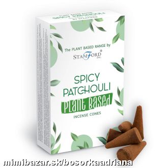 Vonné kužele PATCHOULI na podporu zdravia,lásky,spokojnosti...