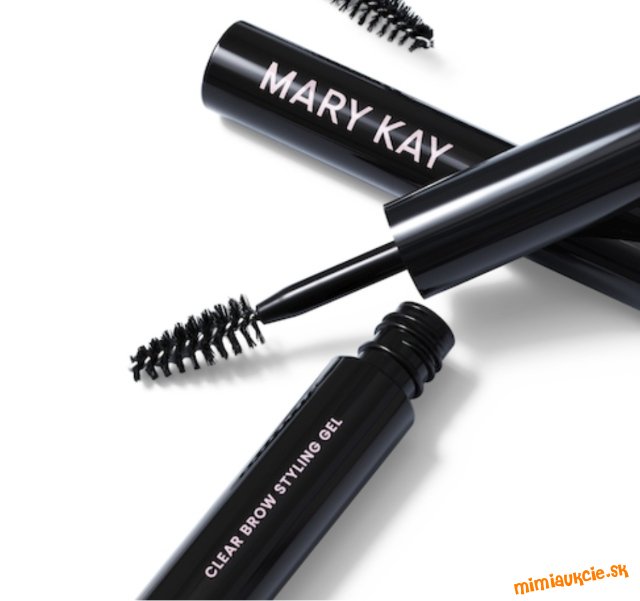 Transparentný gél na obočie