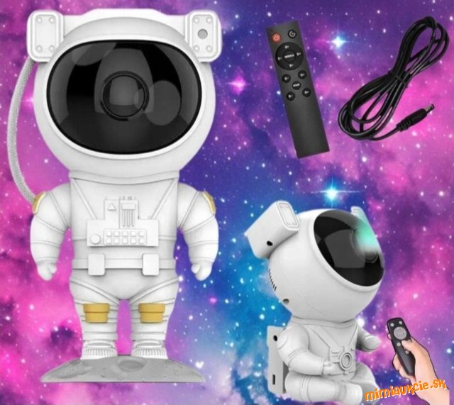 *** projektor hviezd*** stojaci astronaut*** posledný stojaci***