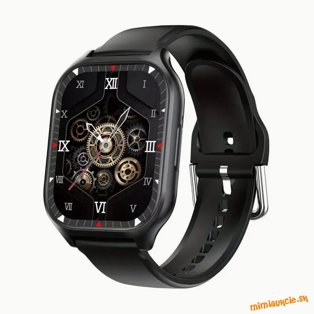 Nové Smart watch hodinky - čierna farba