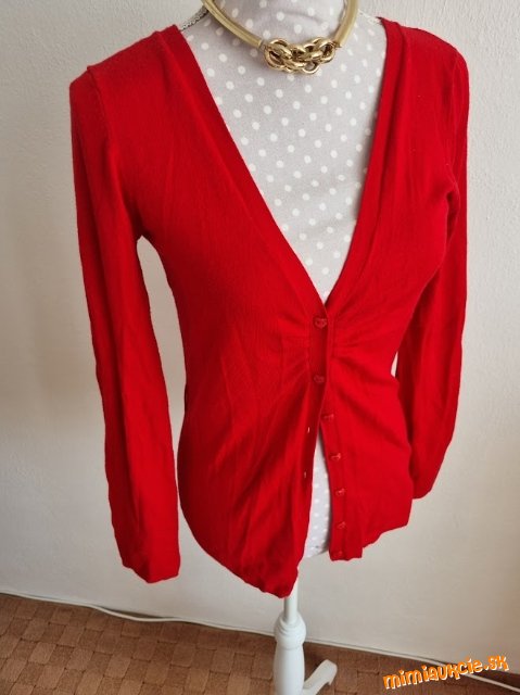 čerevený svetrík HOUSE veľ.38