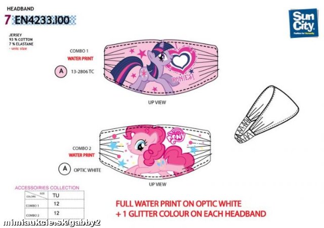 *** Čelenka MY LITTLE PONNY - 1 ks.***